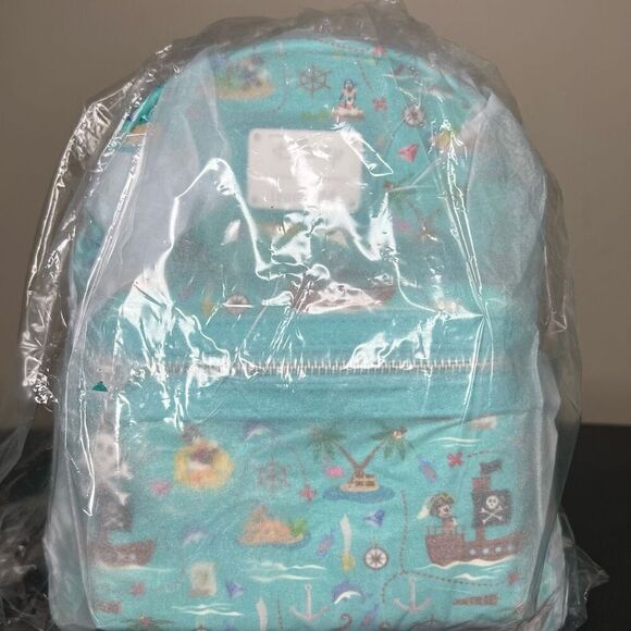 NEW Loungefly Pirate Mickey and Friends AOP Mini Backpack 3 main image 4